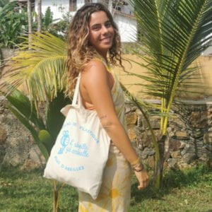 Tote bag - L'abeille qui emballe