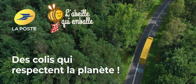 Livraisons à faible empreinte carbonne avec La Poste
