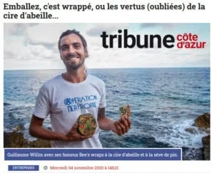 Emballez, c'est wrappé, ou les vertus (oubliées) de la cire d'abeille... tribuca.net