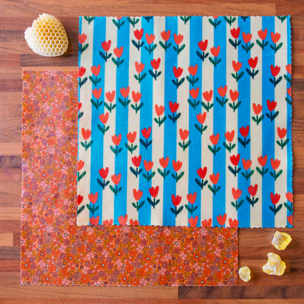 Le pack duo Couvr'tout: 2 bee wraps taille large