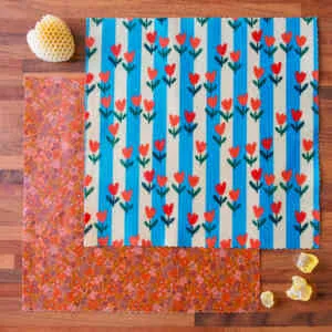 Le pack duo Couvr'tout: 2 bee wraps taille large